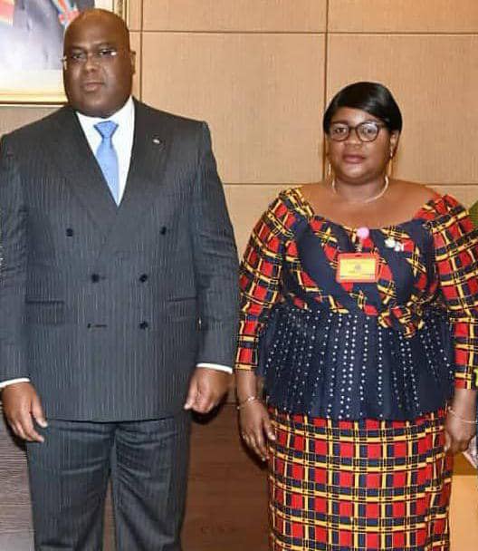 Commémoration de l’indépendance 65 ans après:Les hommages de Christine Feza Motema au Chef de l’Etat et au Gouverneur Militaire de l’Ituri