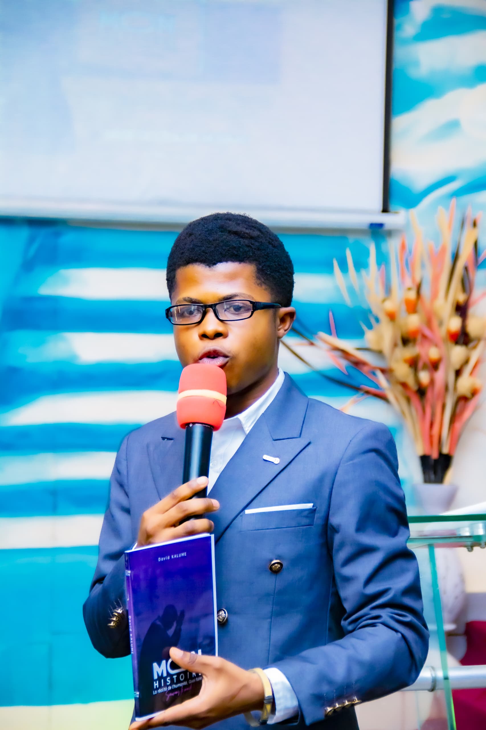 Ituri:Avec «Mon histoire,la réalité humaine»,David Kalume transforme le silence en force