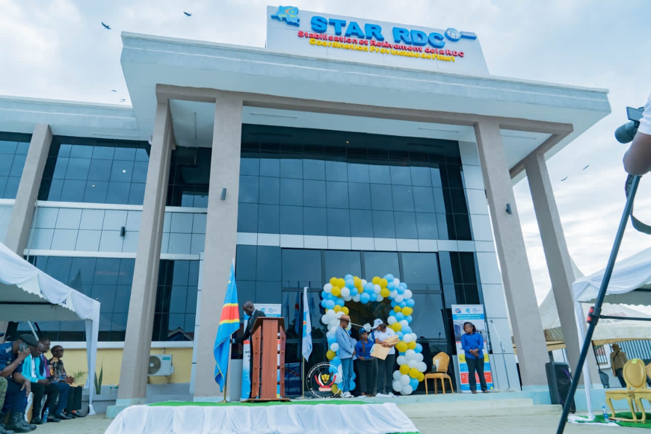 Ituri : le nouveau bureau de STAR-RDC inauguré à Bunia, un symbole fort pour la stabilisation et la paix
