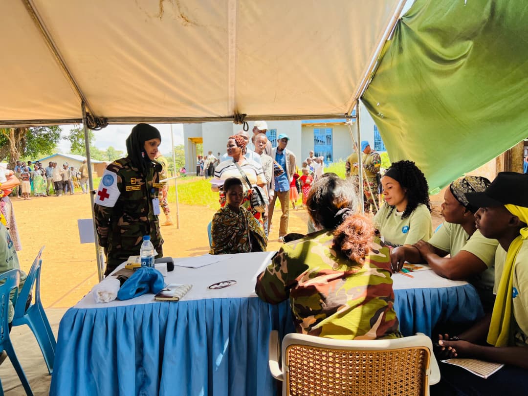 Djugu : 118 patients pris en charge lors d’une campagne médicale menée par les Casques bleus bangladais de la MONUSCO à Katoto