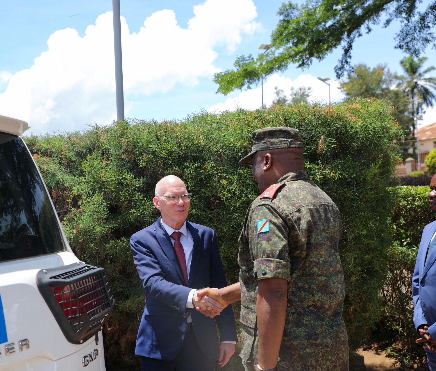 Ituri : « Nous devons renforcer l’autorité de l’État » message fort de James Christopher Swan à Bunia