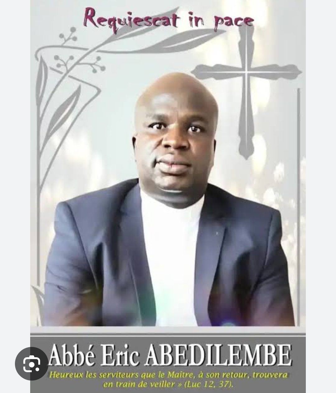 Dimanxhe de bon Pasteur:Hommage à l’Abbé Eric Abedilemba et appel à la reconnaissance et à la prière pour les Serviteurs de Dieu