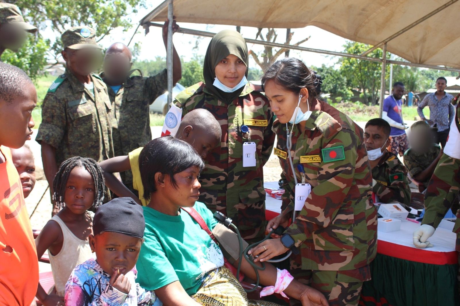 Bunia : 105 militaires et membres de familles des FARDC bénéficient d’une campagne médicale gratuite de la MONUSCO