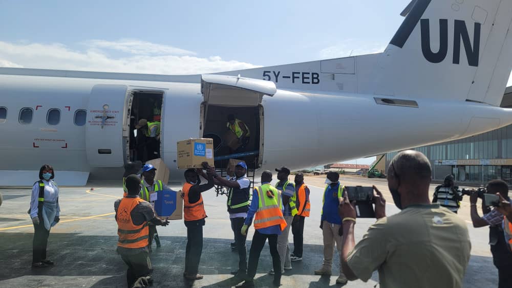 Ebola en Ituri : la MONUSCO achemine près de 30 tonnes de matériel de riposte à Bunia
