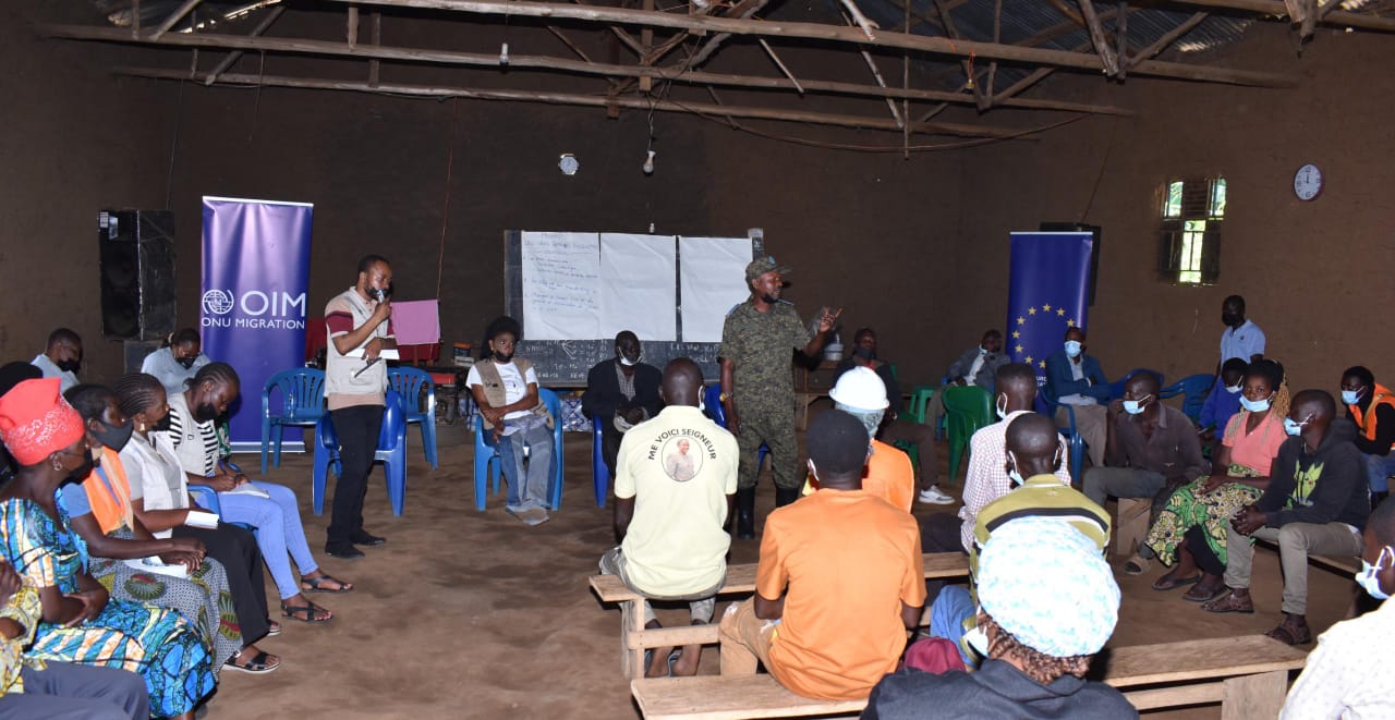 Un dialogue communautaire à Muhitho pour la cohésion sociale et soutenir le processus de paix