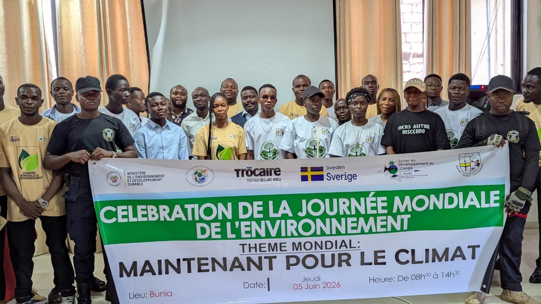 Journée mondiale de l’environnement : à Bunia, étudiants et jeunes leaders plaident pour le reboisement et la préservation de la flore iturienne