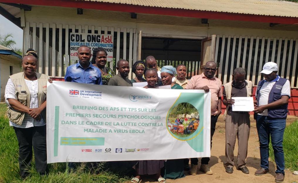 Irumu : Mercy Corps renforce les capacités des agents psychosociaux dans la lutte contre Ebola à Nyankunde