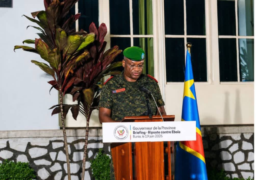 Ituri : Le gouverneur militaire Gaby Kasongo Mulumba dévoile sa feuille de route pour la paix et le développement