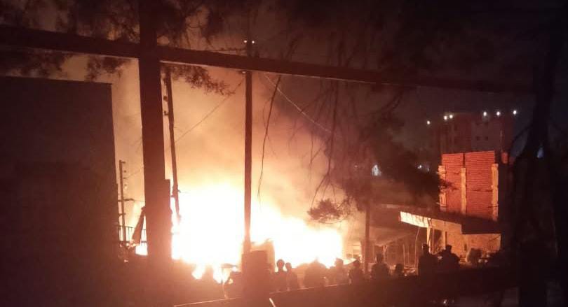 Incendie au marché MONUC : le feu maîtrisé sans perte en vie humaine
