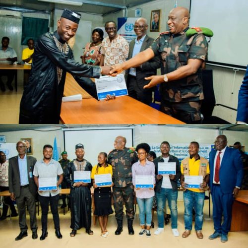 Ituri: Le Gouverneur militaire de la province clôture officiellement le mois dédié à la liberté de la presse à Bunia.