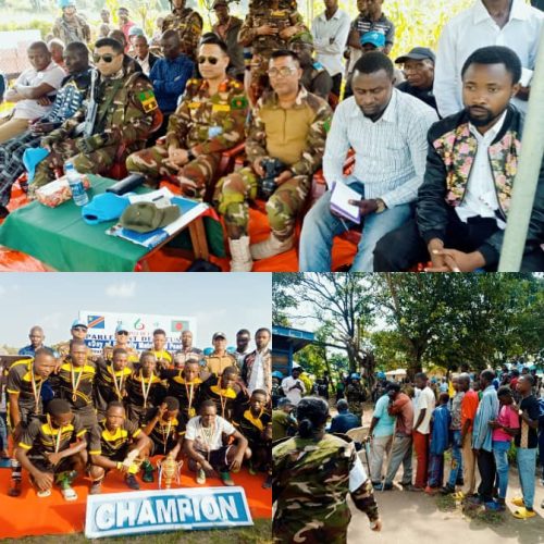 Djugu: Plus de 100 personnes consultées et soignées et un match amical de football pour la paix ont été organisé par le contingent bangladais de la MONUSCO à Katoto.