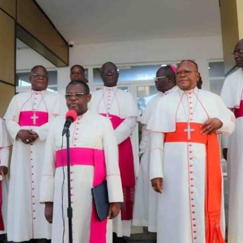 Eglise:Le Président de la République à reçu la nouvelle équipe de la CENCO