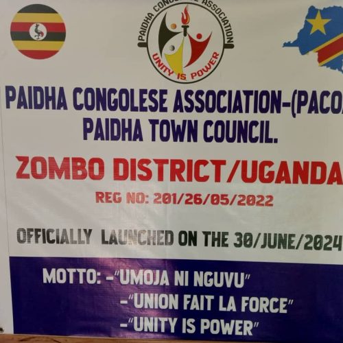 Indépendance: L’association des congolais de paidha vient de lancer officiellement ses activités ce dimanche 30/06/2024 à Paidha.