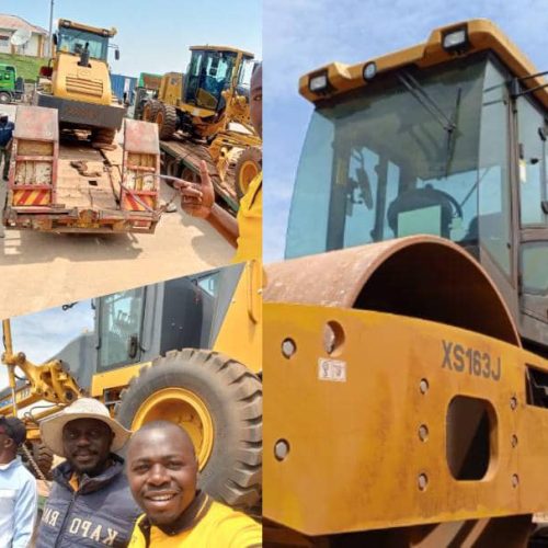 Mahagi:Acquisition de deux équipements de construction routière pour le territoire de Mahagi par le député national Agenong’a Robert