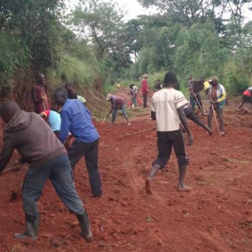 Mahagi : les outils aratoires offerts par sa Majesté le chef des Djukoth déjà en action à Djupanyarumosi