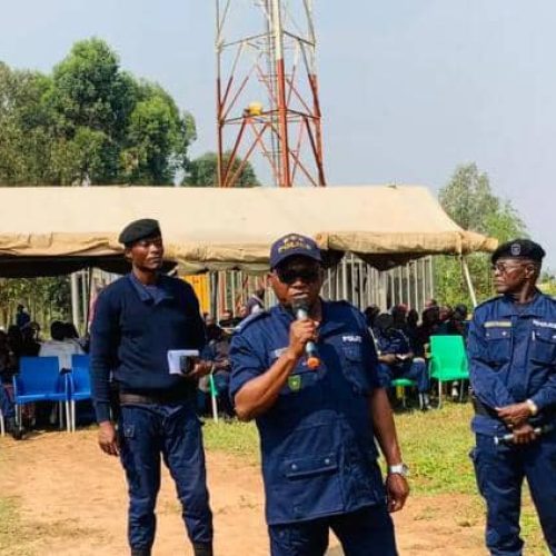 Bunia : lors d&rsquo;un meeting le maire Mbui Kola Bosco appelle la population à la vigilance et à la collaboration pour la sécurité