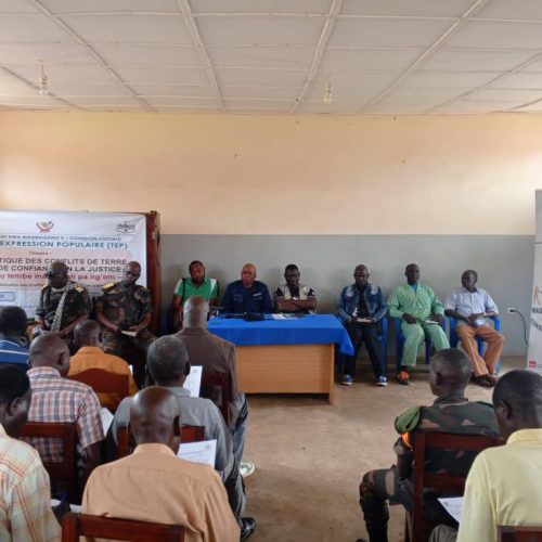 Mahagi : grâce au projet Nashiriki kwa Masikilizano 2, les communautés s’expriment et dialoguent sur la gouvernance locale