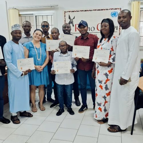 Kinshasa : Radio Okapi clôture une formation professionnelle au profit des responsables des radios communautaires partenaires