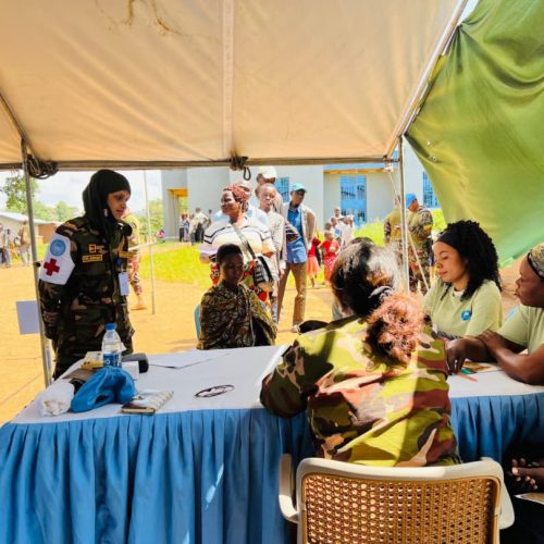Djugu : 118 patients pris en charge lors d’une campagne médicale menée par les Casques bleus bangladais de la MONUSCO à Katoto