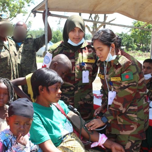 Bunia : 105 militaires et membres de familles des FARDC bénéficient d’une campagne médicale gratuite de la MONUSCO