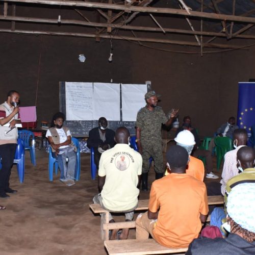 Un dialogue communautaire à Muhitho pour la cohésion sociale et soutenir le processus de paix
