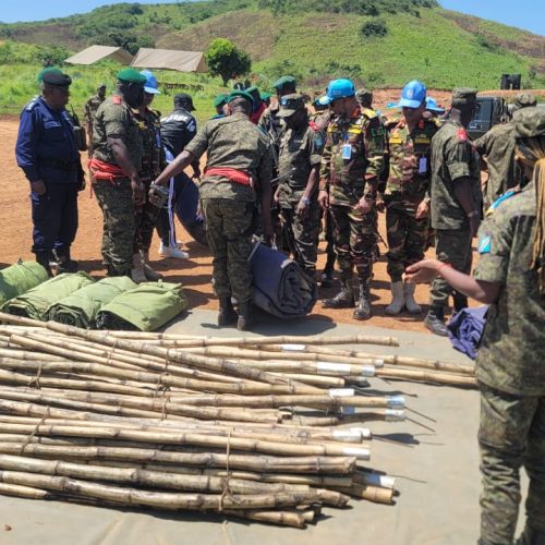 Ituri/Diango : la MONUSCO dote les FARDC d’un nouveau champ de tir de 200 mètres financé par le gouvernement du Bangladesh