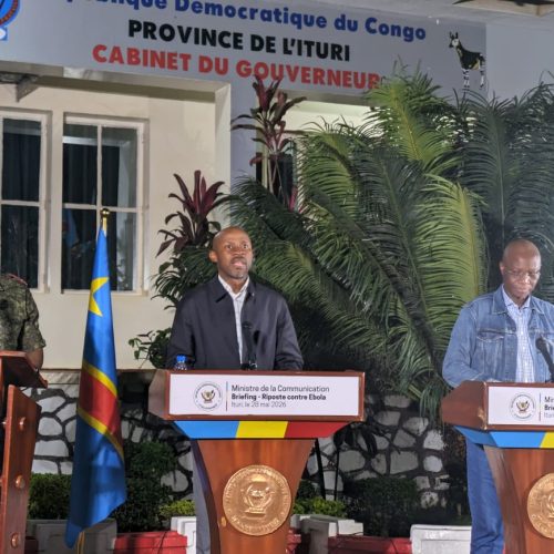 « Ne cachez pas les malades dans la communauté, quand vous les cachez, vous vous exposez » : l’appel du ministre de la Santé face à Ebola en Ituri