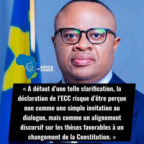 Claudel Lubaya : ECC, neutralité feinte ou feu vert caché au viol de la Constitution ?