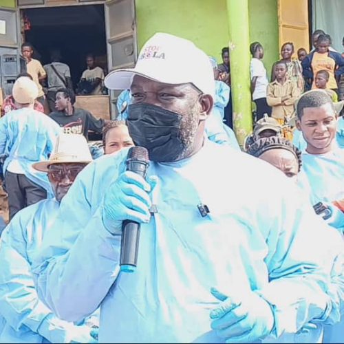 Ebola en Ituri : Daniel Uyewa lance une vaste campagne de prévention à Mongbwalu