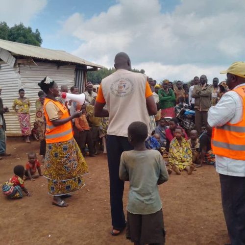 Djugu : l&rsquo;ASADS et ALCAM sensibilisent près de 300 déplacés de Plaine Savo sur la protection des enfants et la cohésion sociale