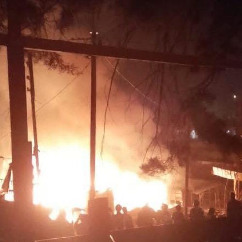Incendie au marché MONUC : le feu maîtrisé sans perte en vie humaine